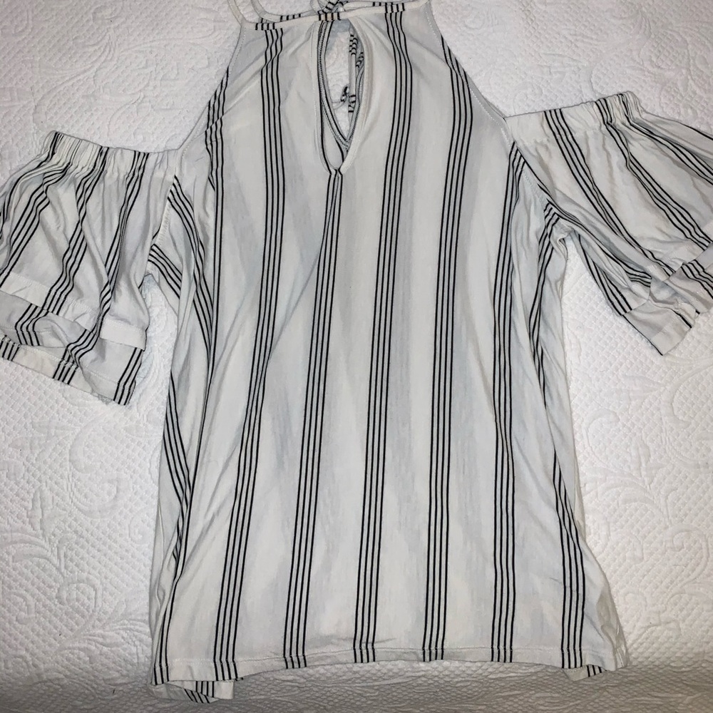 AE Soft & Sexy Open Shoulder Shirt
